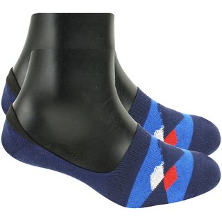 Neska Moda Men 1 Pair Dark Blue No Show Loafer Socks ON08