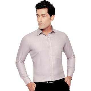                       Corporate Club  Beetel Mens Formal Office Wear Shirt Khakhi- L                                              