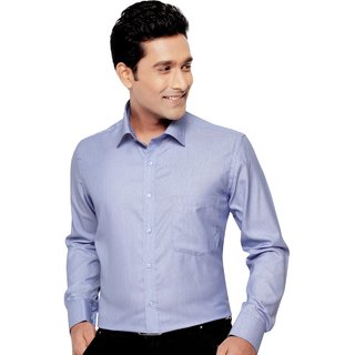                       Corporate Club 50029 Mens Formal Office Wear Shirt Navy Blue- L                                              