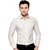 Corporate Club Orchid Mens Formal Office Wear Shirt Gold- M(Line)