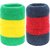 Neska Moda Unisex Pack Of 2 Multicolor Striped Cotton Wrist Band