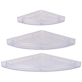 HFK Set of 3 White Corner stand With their screw HFK Set of 3 White Corner stand With their screw