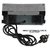 HFK Black Mattle Set Top Box stand With 2 Remote Holder And Inbuilt Extension with 2 screw free,