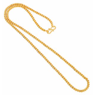Buy GOLD PLATED ROPE CHAIN ll 99 PURE 