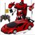 Transformer Converting Car to Robot Transformer with Remote Controller for Kids, (Multi Color)