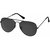 Adam Jones Pack Of 3 Aviator Mirrored Sunglasses For Men And Women Black Bl