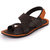 Bata Men's Brown Casual Outdoor Velcro Sandals