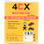 4cx Microfiber Ultra Fast Drying, Car Dusting and Cleaning Towel Cloth Wet and Dry Microfibre Cleaning Cloth  (Pack of 6