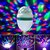 HFK Diwali Colourful Laser Light Disco Party Bulb 360 Rotate For Diwali