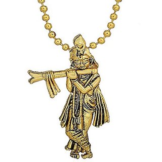                       Krishna Pendant Gold Plated Stylish God Pendant By CEYLONMINE                                              