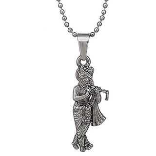                       Sterling Silver Pendant Krishna Pendant/Locket By CEYLONMINE                                              