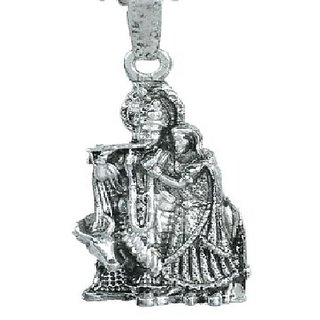 Designer Silver Radha Krishan Pendant Beautiful & Stylish God Silver Pendant & Locket BY CEYLONMIINE Designer Silver Radha Krishan Pendant Beautiful & Stylish God Silver Pendant & Locket BY CEYLONMIINE