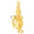 CEYLONMINE- Lord Krishna Pendant Gold Plated Krishna Pendant For Unisex