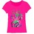 Girls Printed Cotton Blend T Shirt  (Multicolor, Pack of 5)