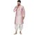 ABH LIFESTYLE mens pink kurta dhoti set