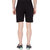 Cliths Men's Line Printed Short/Black Casual Shorts For Men