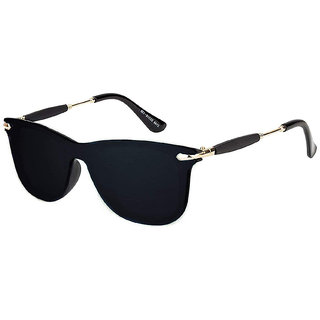 Eyevy Black UV Protection Sunglasses for Mens and Womens