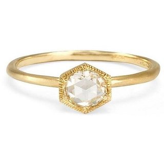                      Semi-Precious Stone moonstone ring original stone gold plated moonstone ring by CEYLONMINE                                              
