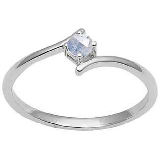                       Lab Certified Moonstone silver plated ring original moonstone designer finger ring by CEYLONMINE                                              