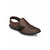 EL PASO MEN'S BROWN MAN MADE LEATHER COMFORTABLE AND FLEXIBLE CASUAL SANDALS