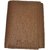 Fashlook Genuine Leather 3 Fold tan wallet