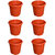 Flower Pots 8 inch Set of 6, Plant Container ( External Height - 20 cm)