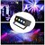 Multicolor Electric 4 LED RBGW Laser Projector Light For Party  DJ by RV MARKETING