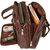 PE GENUINE Soft Fine Milled Leather new Office Messenger Bag Laptop Bag RBS5BR
