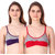 Hobby Fucia Cotton Sports style Bra Set of 2