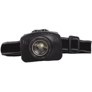 Battery Operated Zoomable Headlight Head Lamp Light Torch Flashlight - 34
