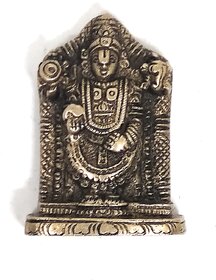 Ashtadhatu Balaji Gold Plated Idol (Medium)
