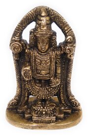 Ashtadhatu Balaji Gold Plated Idol (Big)