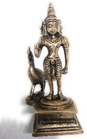 Ashtadhatu Karthikeya ji Gold Plated Idol