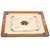 Large Size Wooden Round Pocket Impoerted Carrom Board 3434 inches (offer 1 Carrom board + 1 Striker + 1pouch of powder)