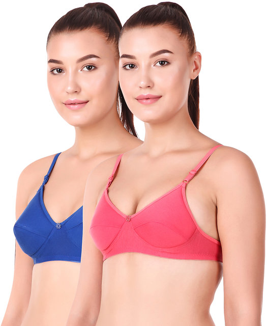 Women Blended Cotton Transparent Strap Bra at Rs 80/piece, Cotton Bra in  Ghaziabad