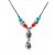 tibetan vajra dorje semiprecious stones pendant