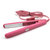 Blushia Pink Mini Portable Ceramic Electronic Hair Straightener