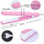 220V Hair Pink Mini Straightening Irons Hairs Flat Iron Curling With EU Plug Salon Styling Tools Straightener