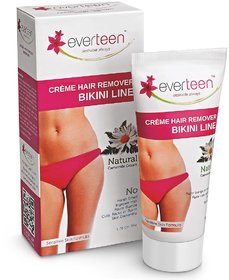 everteen Bikini Line Hair Remover Creme - 50g (for Bikini Area and Underarms)