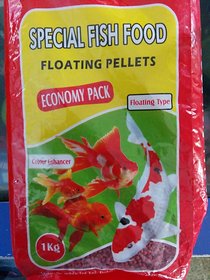 Original! TAIYO Brand - Aquarium Fish Food TAIYO ECONOMY 1kg - 2.5MM pellet