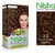 Nisha Combo Pack Creme Hair Color Natural black   Chocolate Brown (60gm + 60ml + 18ml Nisha Conditioner)
