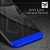GADGETWORLD Luxury Gkk Front Back Case for Oneplus 6 (Black Blue, Hard Case)