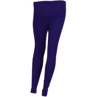                       Sant Heartland Pure Cotton Churridar Legging-COLOR- ( Navy- Blue ) Pack of 1 Free Size                                              