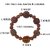 Rudraksha Rudrksh 2 3 4 5 6 7 Mukhi (Face) Beads Mala Wrist band bracelet  Women Men