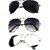 Ivonne Pack Of 3 Unisex Aviator Multicolour Mirrored Unisex Sunglasses