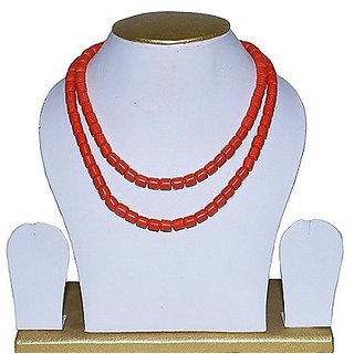 CEYLONMINE- Red Corla Mala For Unisex certified Original Coral/Moonga 108 Beads Mala CEYLONMINE- Red Corla Mala For Unisex certified Original Coral/Moonga 108 Beads Mala