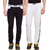 Haoser Solid Cotton lower for men gym wear pack of 2, multicolor trackpant