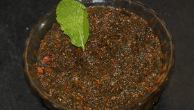 Pudhina / Mint Leaves Pickle / Pudina Achar - Homemade  Andhra Style