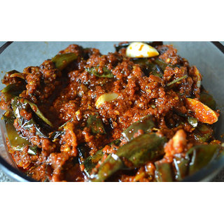 Brinjal Pickle / Vankaya Niluva Pachadi Pickle / Achari Baingan / Eggplant Pickle - Andhra Style