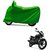 Intenzo Premium  Full green  Two Wheeler Cover for  Honda CB Unicorn 150